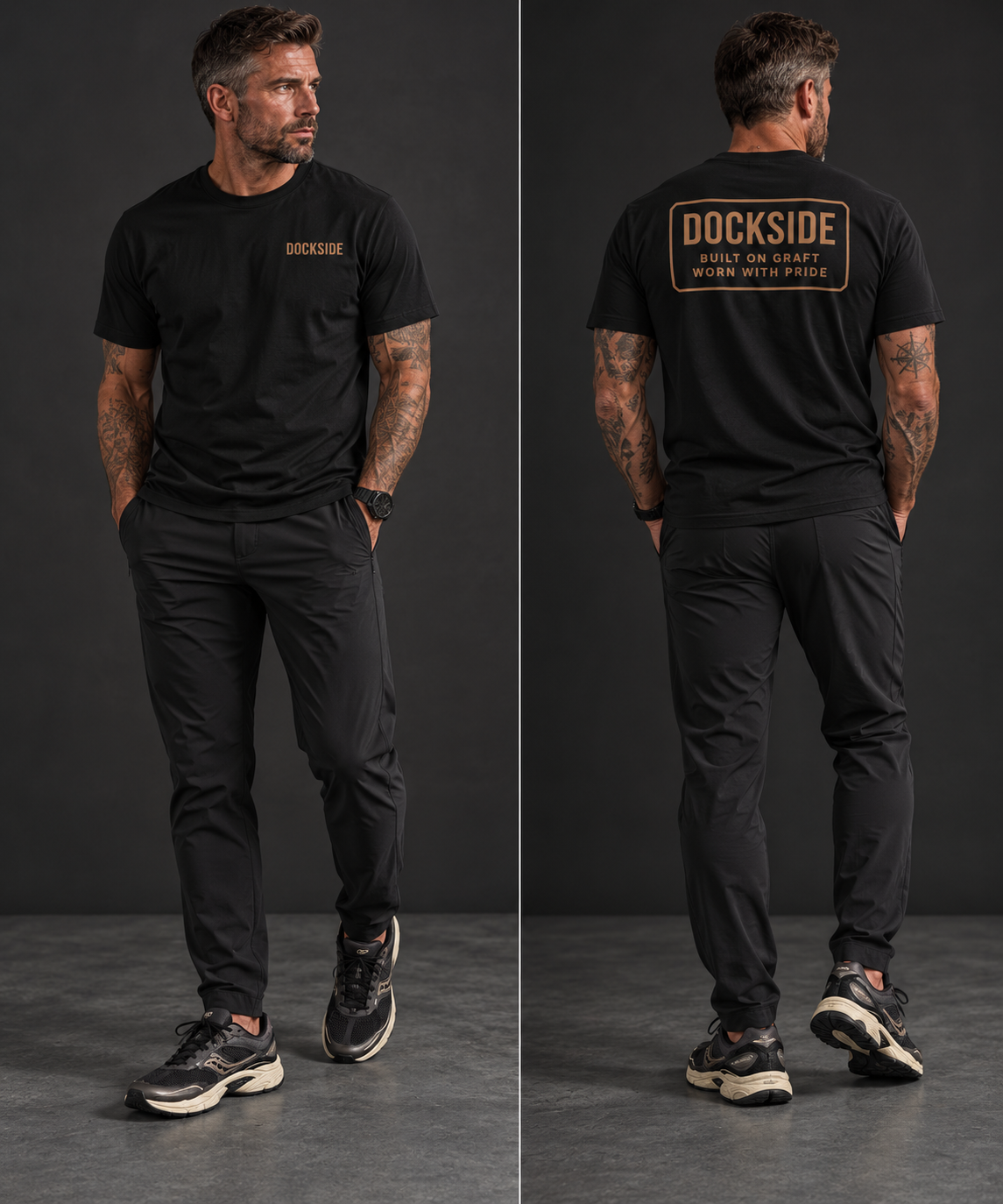 DOCKSIDE BUILT ON GRAFT T-SHIRT